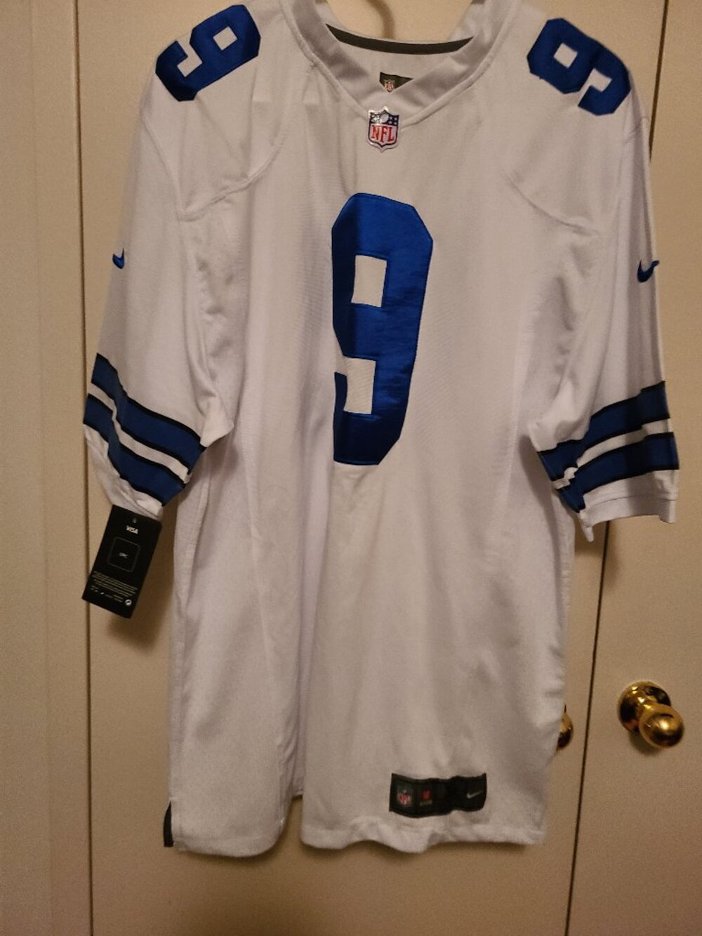 New never worn Football Jerseys